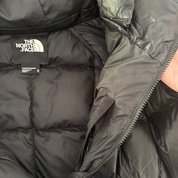 The North Face Acropolis Parka Women’s‎ Black Matte Shiny Winter Coat - Picture 4 of 6